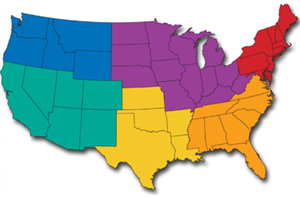 KHF USA regions