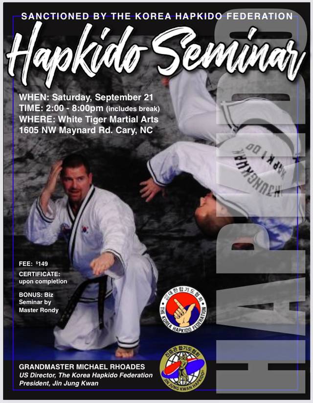 KHF Hapkido Seminar April 2016